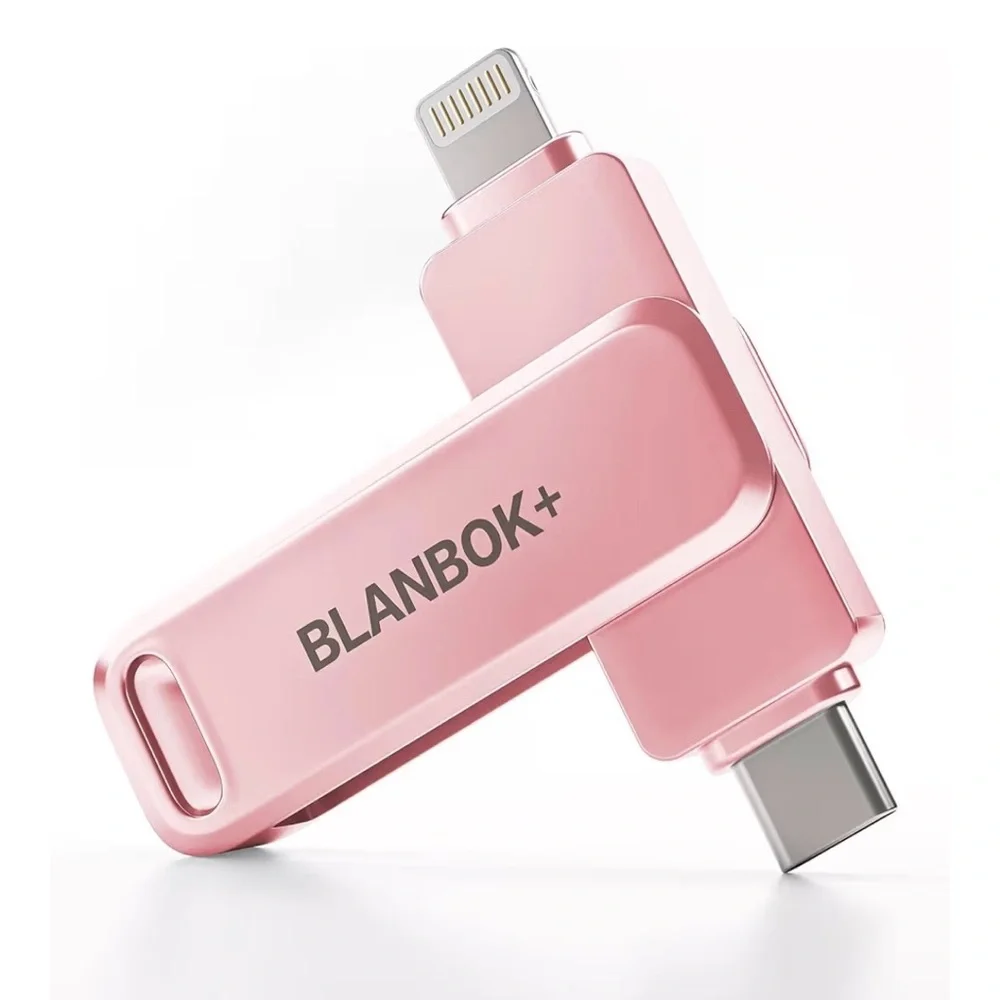 Pink USB-C and Lightning Adapter (A245)